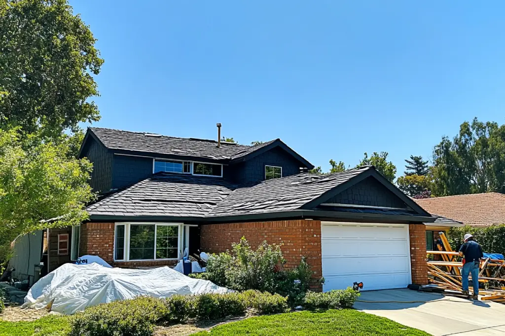 Residential roof repair Alpharetta